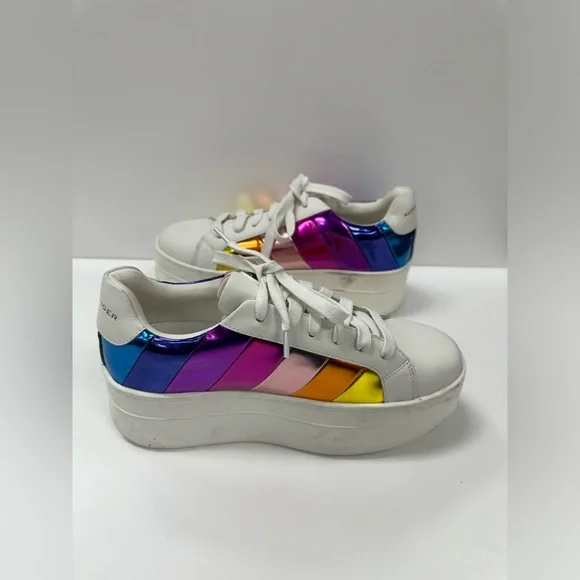 Kurt Geiger London Laney Pumped Low-Top Platform Sneakers (SEE DESCRIPTION) - Picture 7 of 13